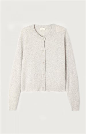 American Vintage - WOMEN'S CARDIGAN DAMSVILLE - HEATHER GREY