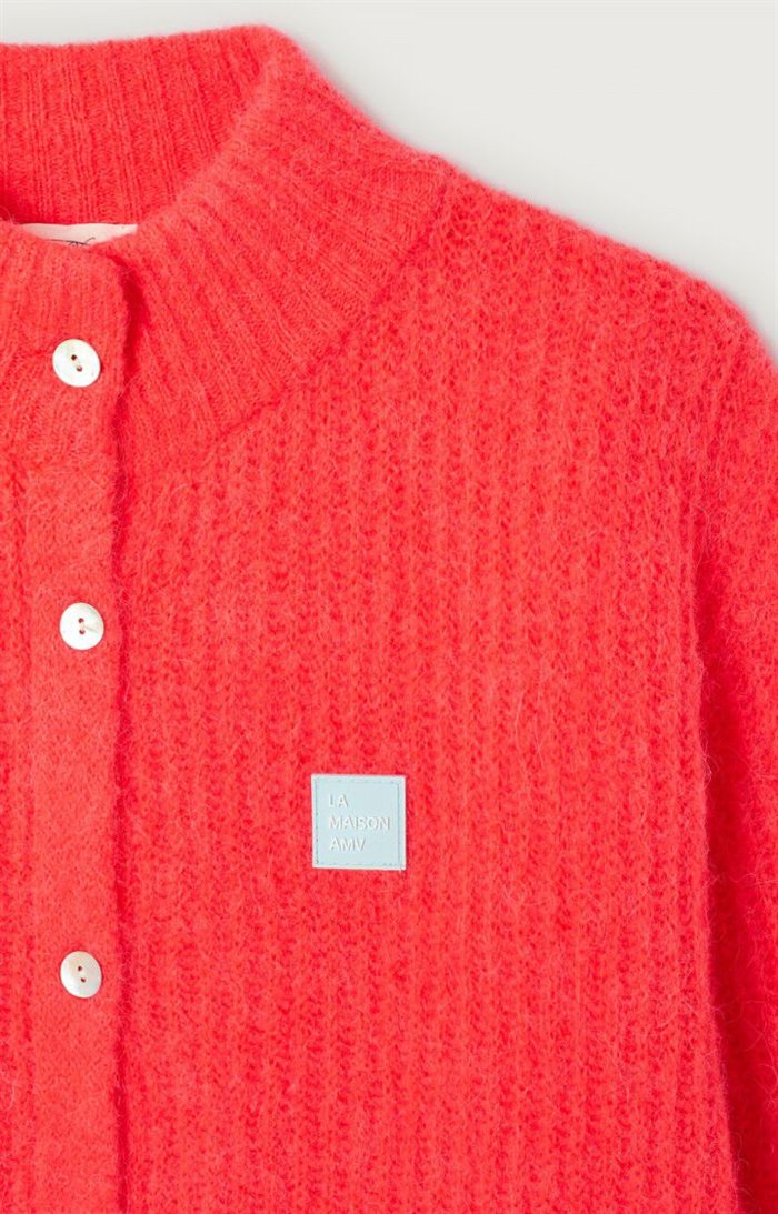 American Vintage - Women\'s cardigan East - FLUORESCENT SUNRISE