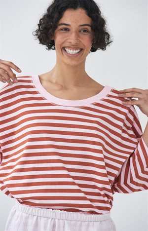 American Vintage - Women’s t-shirt Gixy - CANDY STRIPES