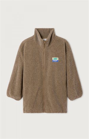 American Vintage - Women's coat Hoktown - MELANGE NUTMEG