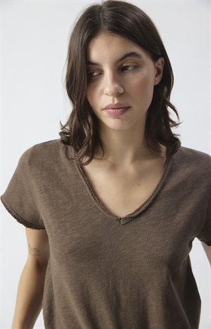 American Vintage - Women's t-shirt Sonoma - VINTAGE CHESTNUT