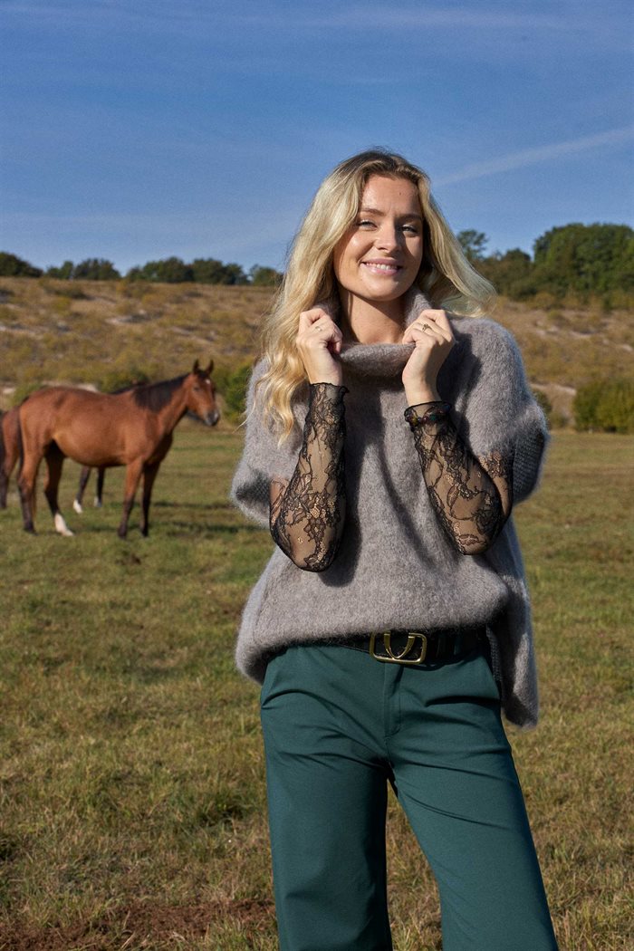 Black Colour - BCBJOERK rollneck vest - Nougat - ONESIZE