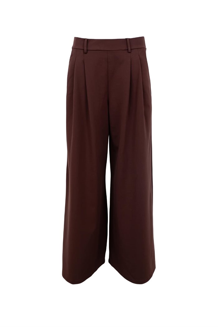 Black Colour - BCDAVI Wideleg Pant - Coffee