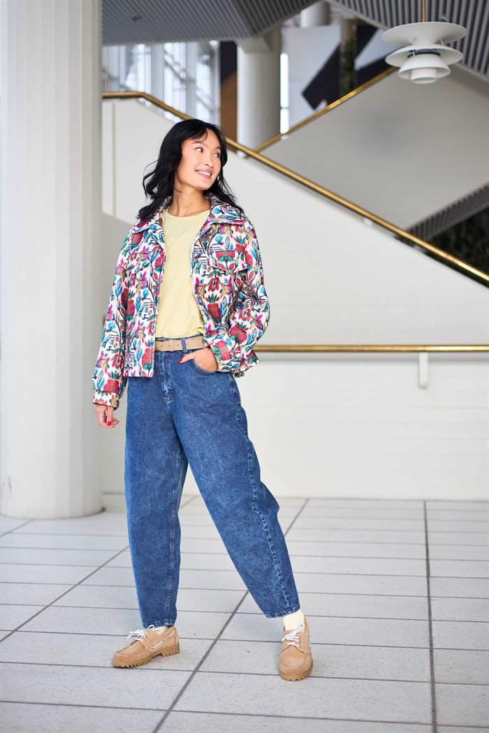 Black Colour - BCIZZY Denim Barrel Pants