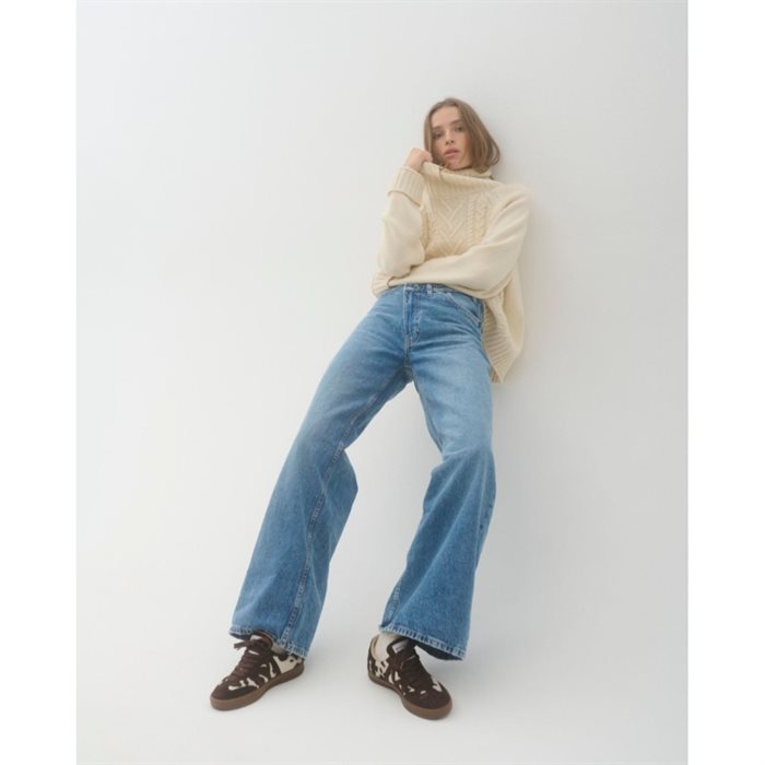 LA ROUGE - Cana Cable Knit - Off White