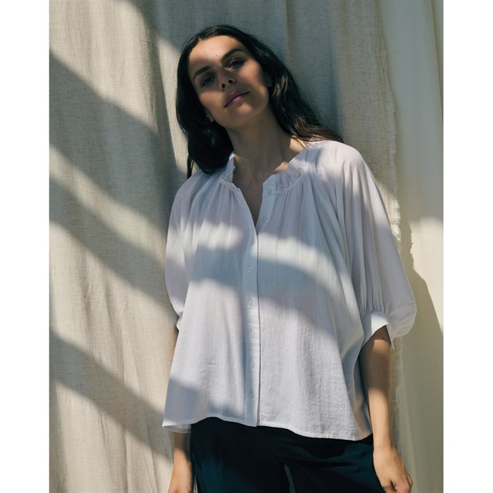 LA ROUGE - Lea Shirt - Hvid