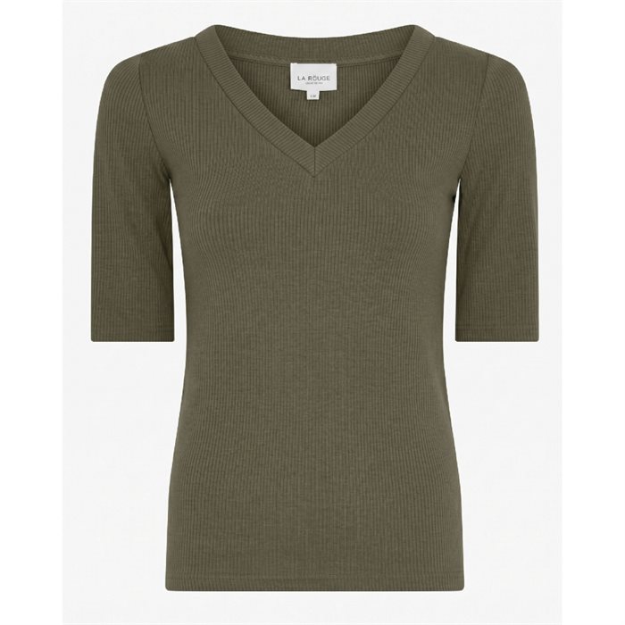 La Rouge - Lisa S/S T-shirt - Army