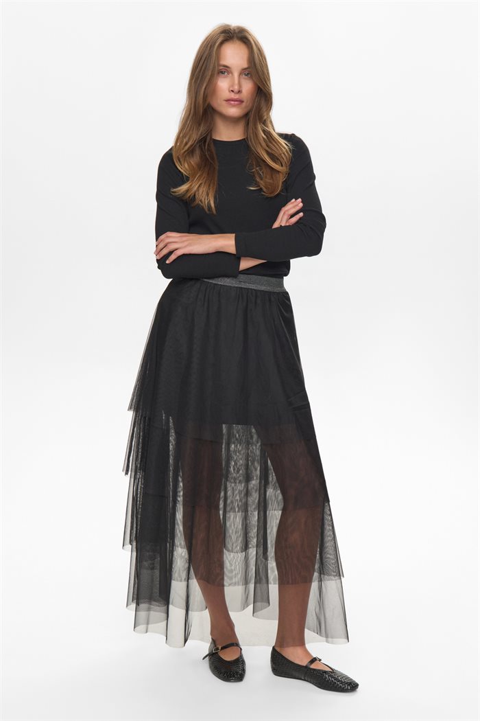 Nümph - NUEA LAYER SKIRT - Black