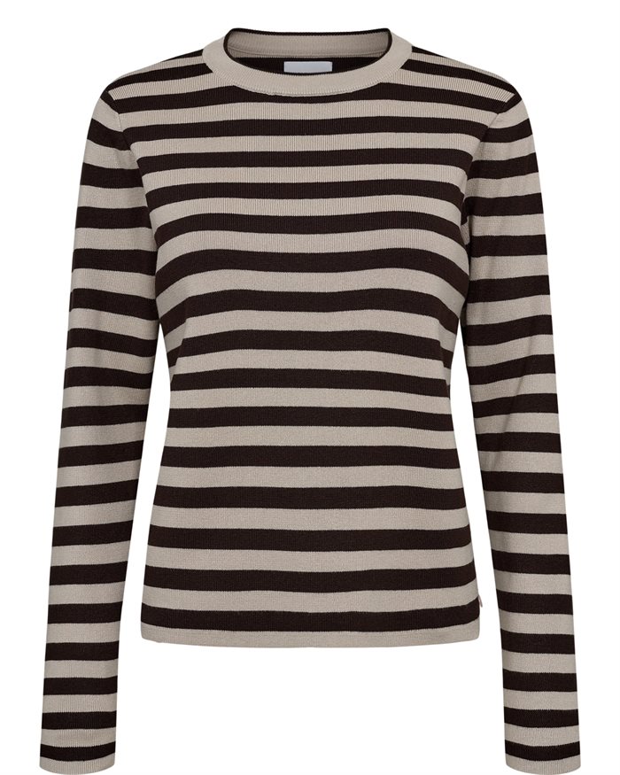 Nümph - NUSTRIPY Pullover - Black Coffee