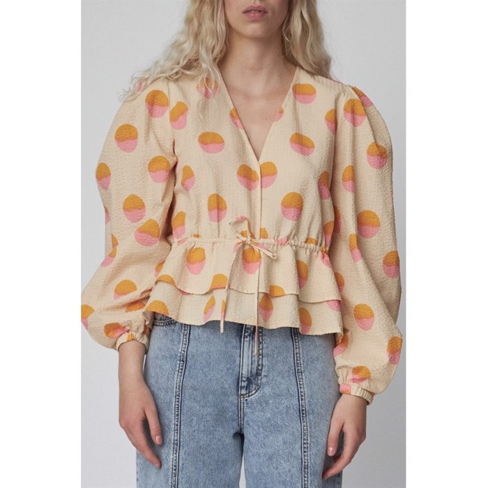 Stella Nova -  Big Dot Blouse