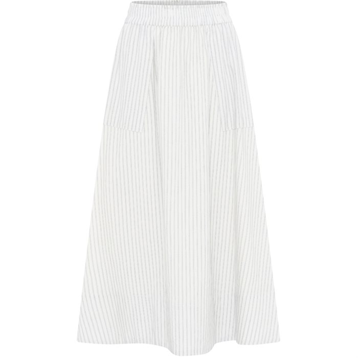LA ROUGE - Stinna Skirt - Blue/white