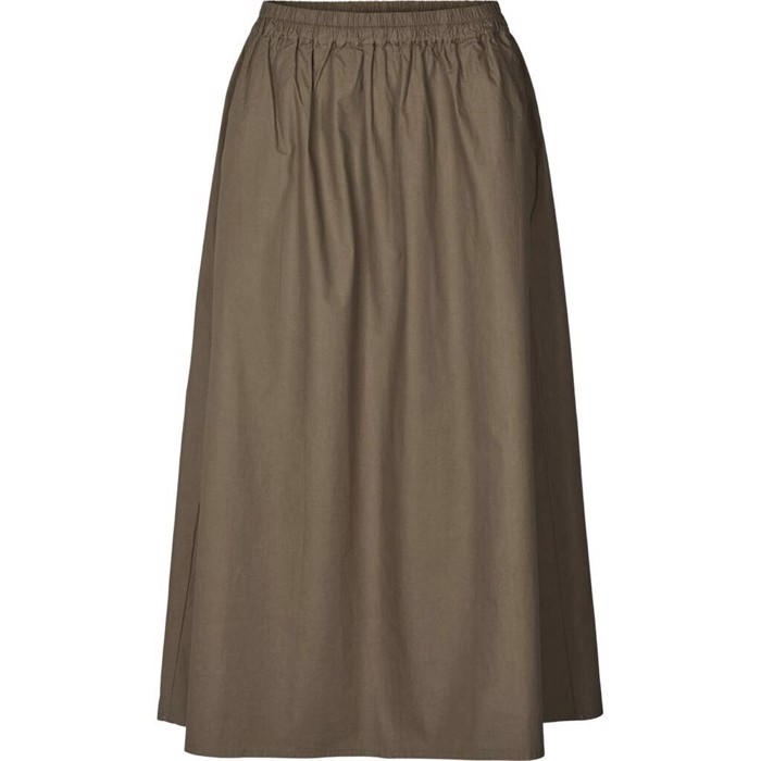 Gai - Lisva - Astrid Long skirt Poplin - Bungee cord