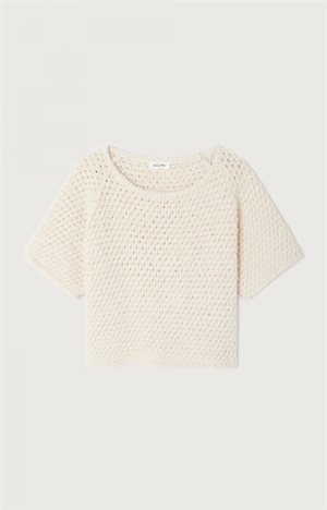 American Vintage - Women's jumper Cyanbay - Pearl