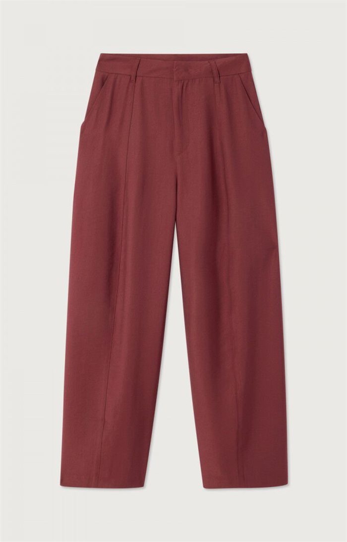 American Vintage - Women\'s trousers Lanow - CHERRY TREE