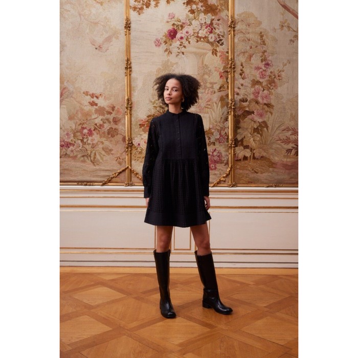 Six Ames - Mini Dress - Black