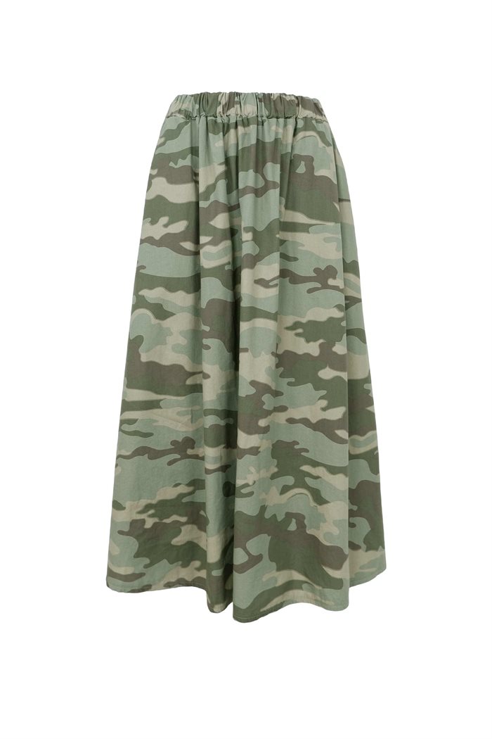 Black Colour - BCABBIE Skirt - Camouflage