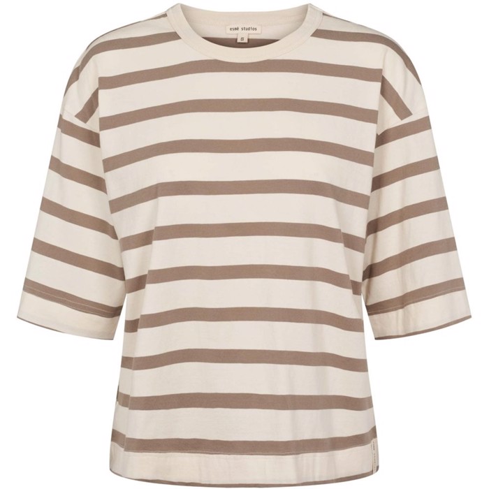 Esmé Studios - ESSIGNE Boxy T-shirt - Stripe