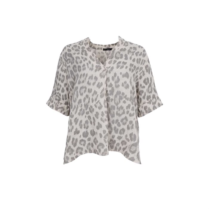 Black Colour - BCMELINA SS linen blouse