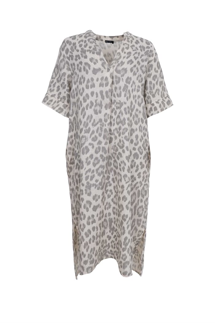 Black Colour - BCMELINA long linen dress