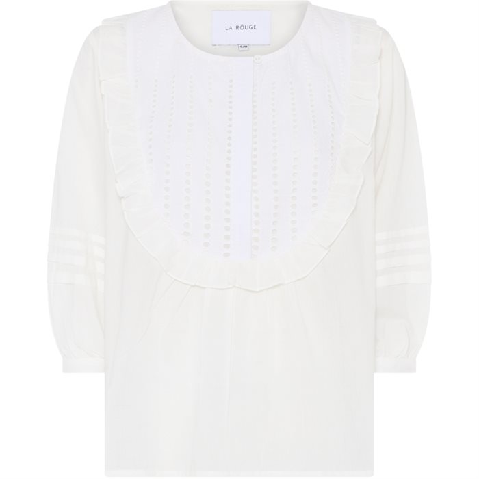 LA ROUGE - Molly Bluse - White