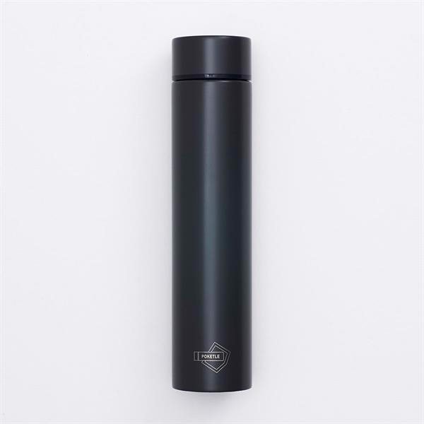Poketle termoflaske - Large - 180 ml. Charcoal Grey