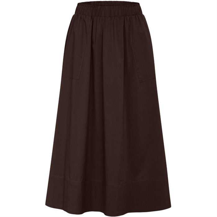 LA ROUGE - Vilma Skirt - Dark Brown